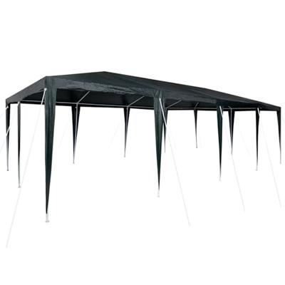 VidaXL Partytent groen 800 x 400 x 266 cm polyethyleen en staal VidaXL Partytent groen 800 x 400 x 266 cm polyethyleen en staal
