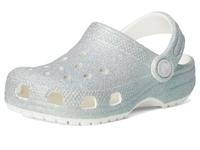 Baby Crocs Classic Iridescent Glitte wit - thumbnail