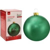 Kerstbal Opblaasbaar 45 cm Groen - thumbnail