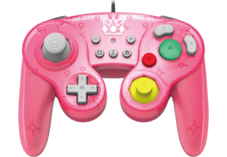 Hori 263132 Controller Smash Bros Gamepad, Peach, Roze (Nintendo Switch)