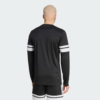 adidas Squadra 25 Voetbalshirt Lange Mouwen Zwart Wit