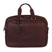 Burkely Antique Avery Workbag 15.6" laptop bag -Brown - thumbnail
