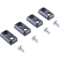 Bopla B WL-2 PC-V0-7024 Wandlasche Bocube Wandklem Polycarbonaat (V0) Grafietgrijs (RAL 7024) (l x b x h) 18 x 33 x 8 mm 1 stuk(s) - thumbnail