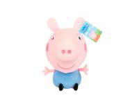Sambro Peppa pig little bodz knuffel - george - thumbnail