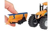 SIKU farmer - trekker winterdienst modelvoertuig (schaal 1:50) - thumbnail