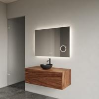 Onderkast Gliss Design Joa Walnut 100 CM Incl.Topplaat - thumbnail