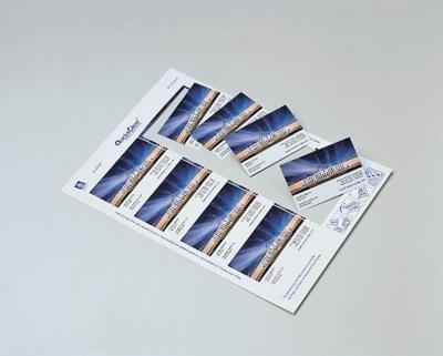 AVERY visitekaarten voor inkjet Quick&Clean mat, 200 kaartjes, 260 g/m²