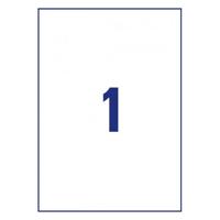 Avery-Zweckform L4775-8 Folie-etiketten 210 x 297 mm Polyester folie Wit 8 stuk(s) Permanent hechtend Laser (kleur), Laser (zwart/wit), Kopiëren (kleur), - thumbnail