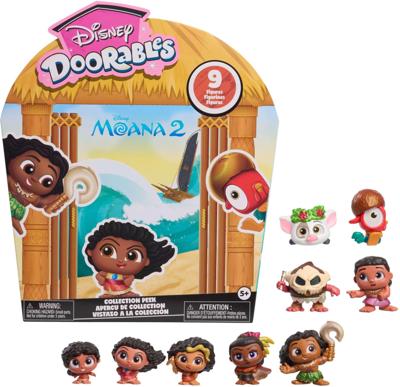 Doorables Moana Collector's Set, Doorables Disney, 3,8 cm verzamelfiguur, vanaf 5 jaar