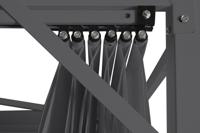 Pergola DKD Home Decor Grijs 300 x 300 x 230 cm Staal - thumbnail