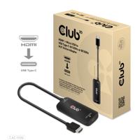 CLUB3D HDMI + Micro USB to USB Type-C 4K120Hz or 8K30Hz M/F Active Adapter - thumbnail