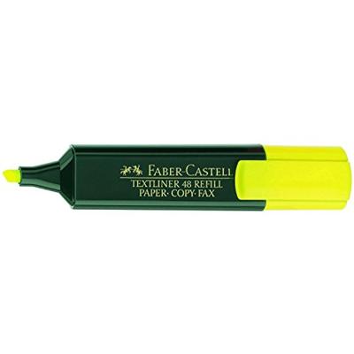 Markering Faber-Castell TEXTLINER 48 Geel (10 Stuks)