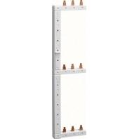 Hager KCL368L Hager KCL368L faserail 3-polig 3 rijen 125 mm links verticaal Phase busbar Bruin, Blauw 3-polig 1 stuk(s) - thumbnail