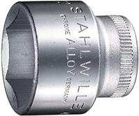 Stahlwille 456 9 02110009 Zeskant Dopsleutelinzetstuk 9 mm 3/8 (10 mm) - thumbnail