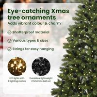 VidaXL Kunstkerstboom met 300 led groen 270 cm pvc en metaal - thumbnail