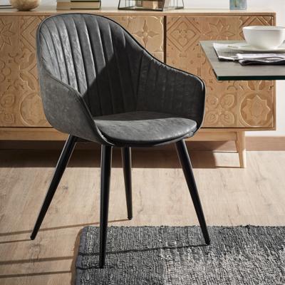 Kave Home Fabia eetkamerstoel Grafiet Kave Home Fabia eetkamerstoel Grafiet
