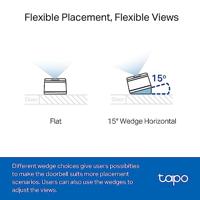 Tapo D230S1 Smart Battery Video Doorbell Slimme deurbel Zwart - thumbnail