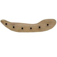 Giga Meubel - Kapstok Naturel Mangohout - 6 Haken - 100cm - Mirthe - thumbnail