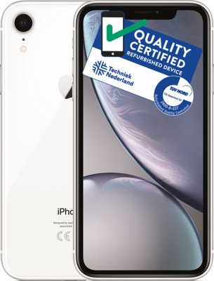 Forza Refurbished Apple iPhone Xr 64GB White - Zo goed als nieuw