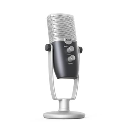 AKG Ara - professionele USB-condensatormicrofoon, blauw-zilver - thumbnail