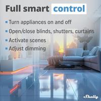 Shelly Shelly BLU Wall Switch 4 - Stand Alone Afstandsbediening, Toets Bluetooth Low Energy - thumbnail