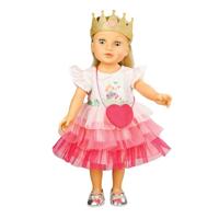 Heless Poppenjurk prinses emily, 35-45 cm - thumbnail