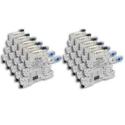 Finder 39.81.0.024.0060 Koppelrelais 24 V/DC, 24 V/AC 6 A 1x wisselcontact 1 stuk(s)