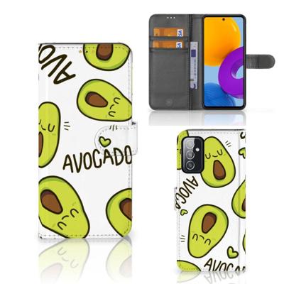 Samsung Galaxy M52 Leuk Hoesje Avocado Singing Samsung Galaxy M52 Leuk Hoesje Avocado Singing