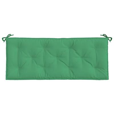 VidaXL Tuinbankkussen 120x50x7 cm oxford stof groen
