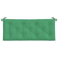 VidaXL Tuinbankkussen 120x50x7 cm oxford stof groen - thumbnail