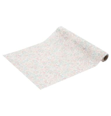Tafelloper Bloemen Pastel (500x30cm)