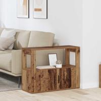 Dressoir Oud hout 80 x 30 x 60 cm Bewerkt hout - thumbnail