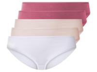 esmara 5 dames slips (XL (48/50), Rood/lichtroze/wit) - thumbnail