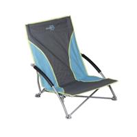 Bo-Camp Beach Chair Compact vouwstoel - Blauw/grijs - thumbnail