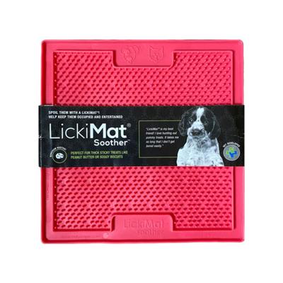 LickiMat® Honden likmat Soother, rood