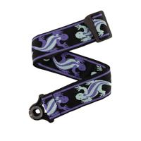 D&apos;Addario Auto Lock Woven Nylon Guitar Strap Teal Lizards gitaarband - thumbnail