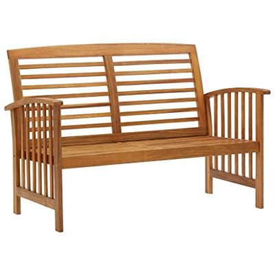 2-delige Loungeset massief acaciahout - thumbnail