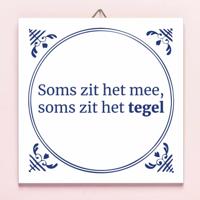 Tegeltje Soms zit het mee - thumbnail