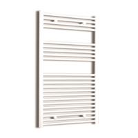 Elektrische Design Radiator Sanicare Plug & Play 111,8x60 cm Wit 730 Watt Met Zwarte Thermostaat Links Sanicare - thumbnail