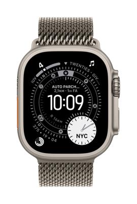 Apple Watch Band - Milanees bandje - 49 mm - Naturel - Medium