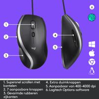 Logitech Advanced Corded M500s - thumbnail