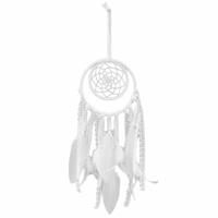 Dromenvanger Wit Suède met Kant (44 x 12 cm) - thumbnail