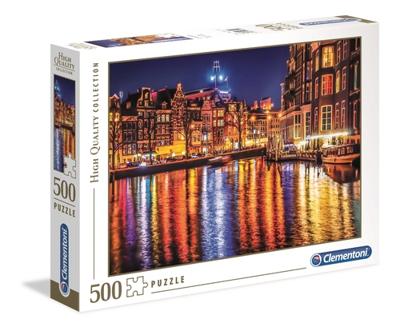Clementoni high quality collection puzzel amsterdam 500 stukjes