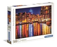 Clementoni High Quality Collection Puzzel Amsterdam 500 Stukjes - thumbnail