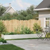 Plantenbak 360x80x40 cm staal wit - thumbnail