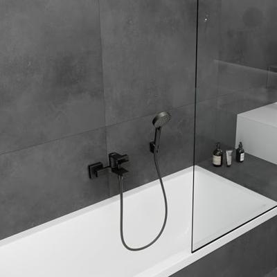 Hansgrohe Badmengkraan Opbouw Vernis Shape Eengreeps Mat Zwart Hansgrohe Badmengkraan Opbouw Vernis Shape Eengreeps Mat Zwart
