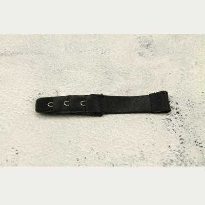 Op en Top Zwanger BH Verlenger 1 Haaks Zwart met Elastiek (per stuk)