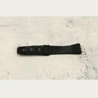 Op en Top Zwanger BH Verlenger 1 Haaks Zwart met Elastiek (per stuk) - thumbnail