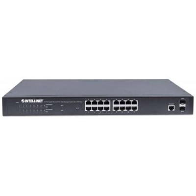 Intellinet 561198 Netwerk switch 16 poorten PoE-functie