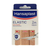 Elastic 2m x 6cm waterafstotend 1 Stuks - thumbnail
